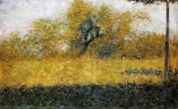 Seurat, Georges - Edge of Wood, Springtime